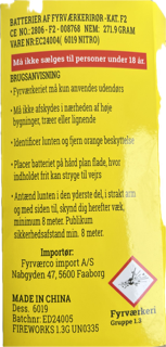 nitro inpotør fare mærke