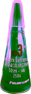 Zink BUGANO ( GULD-FARVERIG STJERNER)