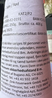 Zink BUGANO ( GULD-FARVERIG STJERNER) - Billede 4