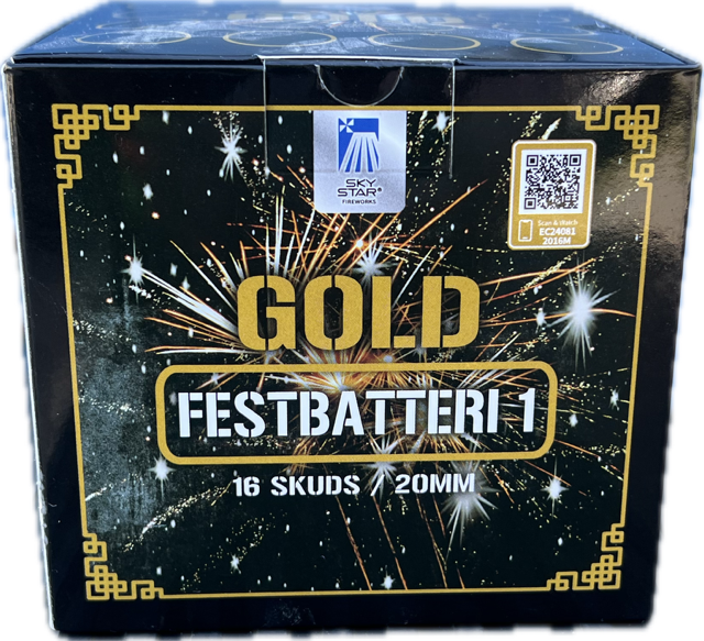 GOLD Festbatteri 1